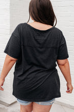 Load image into Gallery viewer, RAE MODE- Let Me Live Relaxed Tee in Black