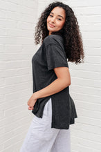 Load image into Gallery viewer, RAE MODE- Let Me Live Relaxed Tee in Black