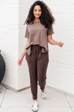 Load image into Gallery viewer, RAE MODE- Let Me Live Relaxed Tee in Brown