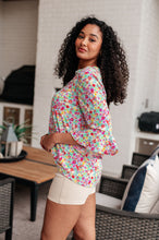 Load image into Gallery viewer, Lizzy Bell Sleeve Top in Lavender Multi Floral- DEAR SCARLETT