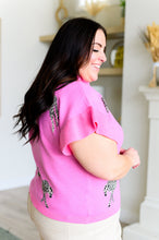 Load image into Gallery viewer, BIBI- Miss Me Everywhere Mock Neck Blouse