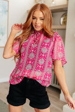 Load image into Gallery viewer, GEEGEE-Moments Like This V-Neck Bell Sleeve Blouse