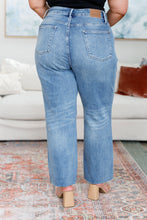 Load image into Gallery viewer, JB Nora High Rise Rigid Magic Destroy Slim Straight Jeans