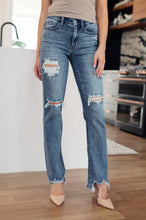 Load image into Gallery viewer, JUDY BLUE- O'Hara Destroyed Straight Jeans