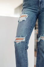 Load image into Gallery viewer, JUDY BLUE- O'Hara Destroyed Straight Jeans