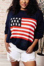 Load image into Gallery viewer, Oh Say Can You See Lightweight Pullover- WHITE BIRCH