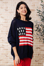 Load image into Gallery viewer, Oh Say Can You See Lightweight Pullover- WHITE BIRCH