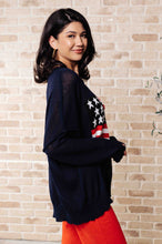 Load image into Gallery viewer, Oh Say Can You See Lightweight Pullover- WHITE BIRCH