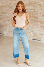 Load image into Gallery viewer, JUDY BLUE- Olivia High Rise Wide Leg Crop Jeans in Medium Wash