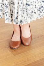 Load image into Gallery viewer, SODA- On Your Toes Ballet Flats in Camel (Sizes 5.5 - 11)