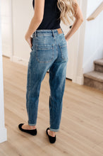 Load image into Gallery viewer, JB Payton Pull On Denim Joggers in Medium Wash (Sizes 0-24)
