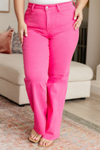 Load image into Gallery viewer, JUDY BLUE- Barbara High Rise Garment Dyed 90's Straight Jeans