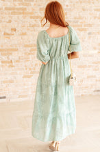 Load image into Gallery viewer, Power of the Babe Tiered Balloon Sleeve Dress- POLAGRAM