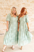 Load image into Gallery viewer, Power of the Babe Tiered Balloon Sleeve Dress- POLAGRAM