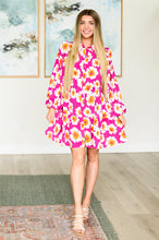 Load image into Gallery viewer, Magnificently Mod Floral Shirt Dress