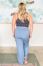 Load image into Gallery viewer, RAE MODE- Race to Relax Cargo Pants in Chambray
