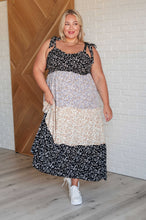 Load image into Gallery viewer, Rainbow Over My Head Sweetheart Neckline Tiered Dress