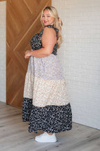 Load image into Gallery viewer, Rainbow Over My Head Sweetheart Neckline Tiered Dress