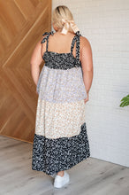 Load image into Gallery viewer, Rainbow Over My Head Sweetheart Neckline Tiered Dress