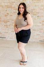 Load image into Gallery viewer, Reagan High Rise Button Fly Trouser Shorts- JUDY BLUE