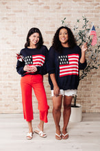 Load image into Gallery viewer, Oh Say Can You See Lightweight Pullover- WHITE BIRCH