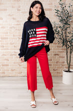 Load image into Gallery viewer, Oh Say Can You See Lightweight Pullover- WHITE BIRCH