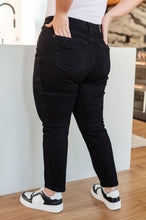 Load image into Gallery viewer, JUDY BLUE- Reese Rhinestone Slim Fit Jeans in Black