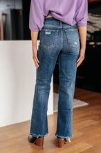 Load image into Gallery viewer, JUDY BLUE- Rose High Rise 90's Straight Jeans in Dark Wash