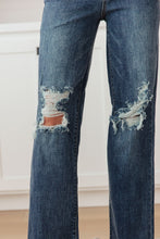 Load image into Gallery viewer, JUDY BLUE- Rose High Rise 90's Straight Jeans in Dark Wash
