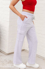 Load image into Gallery viewer, RAE MODE- Run, Don't Walk Cargo Sweatpants in Grey