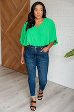 Load image into Gallery viewer, SPIN USA- Set the Expectation V-Neck Top