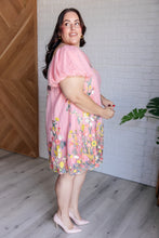 Load image into Gallery viewer, She's Blooming Balloon Sleeve Dress