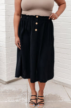 Load image into Gallery viewer, WHITE BIRCH- She's a Scholar Mid-Length Skirt