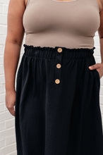 Load image into Gallery viewer, WHITE BIRCH- She's a Scholar Mid-Length Skirt