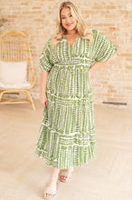 Load image into Gallery viewer, Sincerely, Me Tiered V-Neck Dress- POLAGRAM