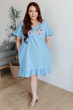 Load image into Gallery viewer, POLYGRAM- Someone to Care For V-Neck Dress