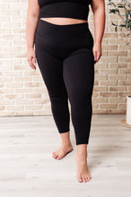 Load image into Gallery viewer, Somewhere to Start Leggings in Black- RAE MODE