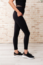 Load image into Gallery viewer, Somewhere to Start Leggings in Black- RAE MODE