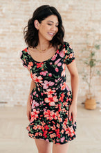 Load image into Gallery viewer, WHITE BIRCH- Southern Hospitality Floral Skort Dress