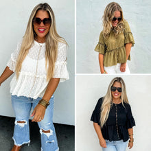 Load image into Gallery viewer, PREORDER: Maggie Lace Top in Three Colors