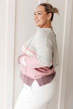 Load image into Gallery viewer, SP24- ONE ELEVEN NORTH- Stripes on Stripes Hoodie (Reg & Curvy)