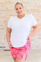 Load image into Gallery viewer, Strong Enough Puff Sleeve Tee In White- 111 NORTH