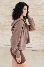 Load image into Gallery viewer, RAE MODE- Sun or Shade Zip Up Jacket in Smokey Brown