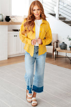 Load image into Gallery viewer, VERY J- Sweeter Than Nectar Lace Button Down in Honey