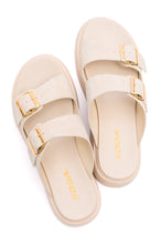 Load image into Gallery viewer, Taking That Next Step Double Strap Platform Sandals- FORTUNE DYNAMIC