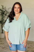 Load image into Gallery viewer, Things Are Looking Up V-Neck Top- JODIFL