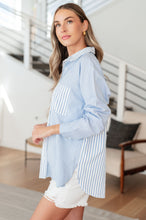 Load image into Gallery viewer, JODIFUL- This or That Striped Button Down