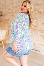 Load image into Gallery viewer, Tide Pool Baby Doll Top- SHOPIN LA