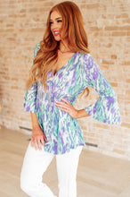 Load image into Gallery viewer, Tide Pool Baby Doll Top- SHOPIN LA