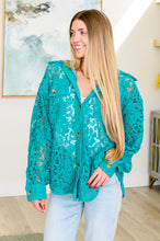 Load image into Gallery viewer, BIBI- Topped with Lace Button Down